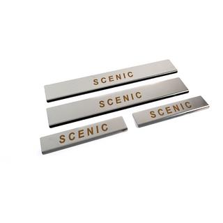 Einstiegsleisten Carmos (4 Stk, Edelstahl) Renault Scenic/Grand 2009-2016 Foto 3