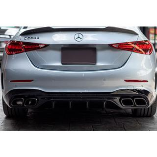 Heckdiffusor mit Endrohren (Design AMG C63)