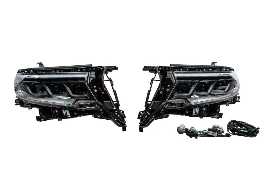 Toyota Land Cruiser Prado 150 2009-2023 Frontscheinwerfer Lexus-Design-3-LED V2 (2017+, 2 Stk) Image