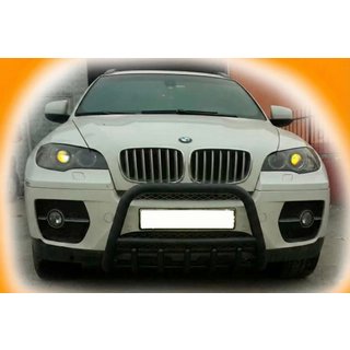 Frontbügel WT003 Schwarz Edelstahl BMW X6 E71 2008–2014 Foto 4