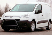 Citroen Berlingo 2008-2018 Frontbügel WT003 Schwarz Edelstahl Foto 1