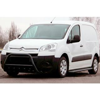 Frontbügel WT003 Schwarz Edelstahl Citroen Berlingo 2008-2018 Foto 1
