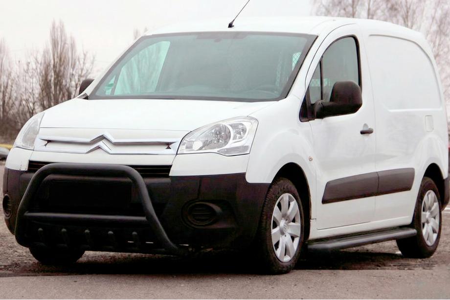 Citroen Berlingo 2008-2018 Frontbügel WT003 Schwarz Edelstahl Image