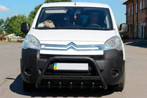Citroen Berlingo 2008-2018 Frontbügel WT004 Schwarz (Edelstahl) Foto 2