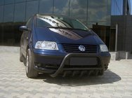 Volkswagen Sharan 2010-2023 Frontbügel WT003 Schwarz Edelstahl Foto 1