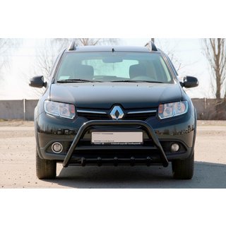 Frontbügel WT003 Schwarz Edelstahl Foto 2
