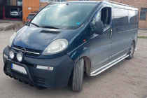 Opel Vivaro 2001–2015 Frontbügel WT004 Schwarz (Edelstahl) Foto 2