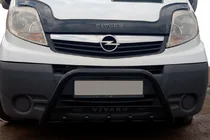 Opel Vivaro 2001–2015 Frontbügel WT004 Schwarz (Edelstahl) Foto 5