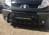 Renault Trafic 2001–2015 Frontbügel WT004 Schwarz (Edelstahl) Foto 4
