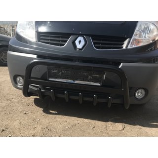 Frontbügel WT004 Schwarz (Edelstahl) Renault Trafic 2001–2015 Foto 4
