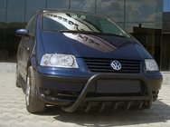 Ford Galaxy 1995-2006 Frontbügel WT003 Schwarz Edelstahl Foto 1