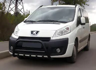 Peugeot Expert 2007-2016 Frontbügel WT003 Schwarz Edelstahl Foto 1