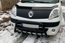 Renault Kangoo 2008–2020 Frontbügel WT004 Schwarz (Edelstahl) Foto 2