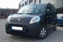 Renault Kangoo 2008–2020 Frontbügel WT003 Schwarz Edelstahl Foto 4