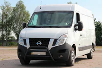 Opel Movano 2010-2021 Frontbügel WT018 Schwarz (Edelstahl) Foto 2