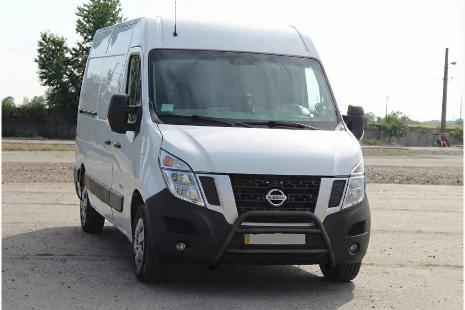 Opel Movano 2010-2021 Frontbügel WT018 Schwarz (Edelstahl) Image