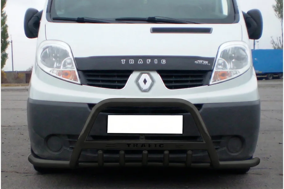 Renault Trafic 2001–2015 Frontschutzbügel Exclusive Black (Edelstahl) Image