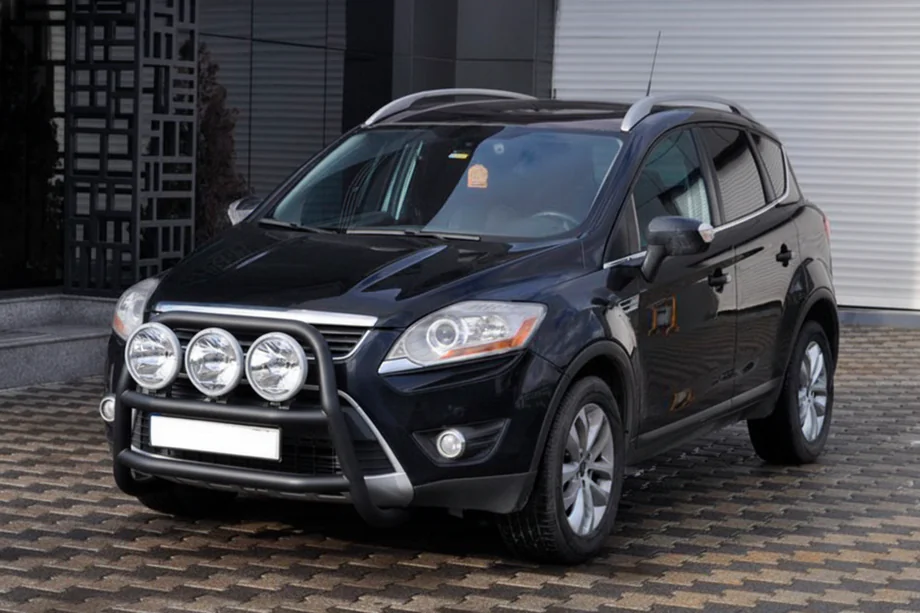 Ford Kuga 2008-2013 Frontbügel WT018 Schwarz (Edelstahl) Image