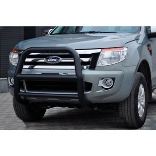 Frontschutz WT018 Schwarz (Edelstahl) Ford Ranger 2011–2022 Foto 3