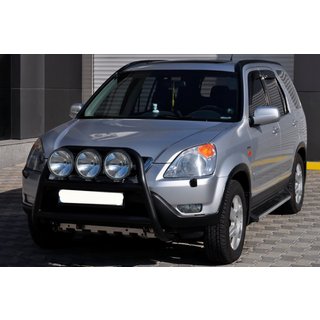 Frontbügel WT018 Schwarz (Edelstahl) Honda CRV 2001-2006 Foto 3