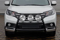 Honda CRV 2012-2016 Frontschutz WT018 Schwarz (Edelstahl) Foto 4
