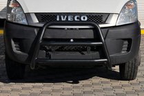 Iveco Daily 2006-2014 Frontbügel WT018 Schwarz Foto 1