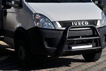 Iveco Daily 2006-2014 Frontbügel WT018 Schwarz Foto 2