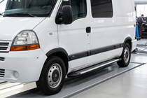 Renault Master 1998-2010 Seitenschweller Line (2 Stk., Aluminium) Foto 1