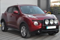 Nissan Juke 2010-2019 Frontbügel WT018 Schwarz (Edelstahl) Foto 5