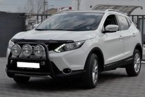 Nissan Qashqai 2014-2021 Frontbügel WT018 Schwarz (Edelstahl) Foto 1
