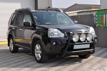 Nissan X-trail T31 2007-2014 Frontschutzbügel WT018 Schwarz (Edelstahl) Foto 3