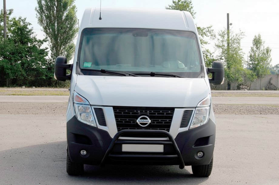 Nissan NV400 2010-2024 Frontbügel WT018 Schwarz (Edelstahl) Image