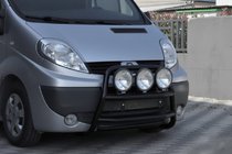 Nissan Primastar 2002-2014 Frontbügel WT018 Schwarz (Edelstahl) Foto 4
