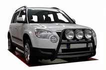 Skoda Yeti 2009-2017 Frontbügel WT018 Schwarz (Edelstahl) Foto 1
