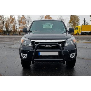 Frontbügel QT008 Schwarz (Edelstahl) Ford Ranger 2007-2011 Foto 3
