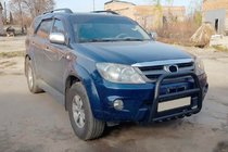Toyota Fortuner 2006-2015 Frontbügel F12-11 Schwarz (Edelstahl) Foto 2