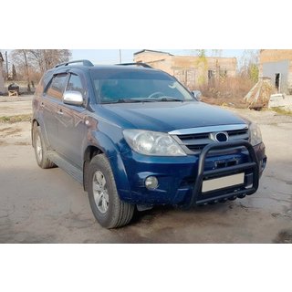 Frontbügel F12-11 Schwarz (Edelstahl) Toyota Fortuner 2006-2015 Foto 2