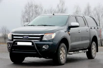 Ford Ranger 2011–2022 Frontschutzbügel WT022 Schwarz (Edelstahl) Foto 3