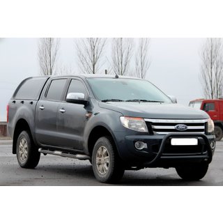 Frontschutzbügel WT022 Schwarz (Edelstahl) Ford Ranger 2011–2022 Foto 2