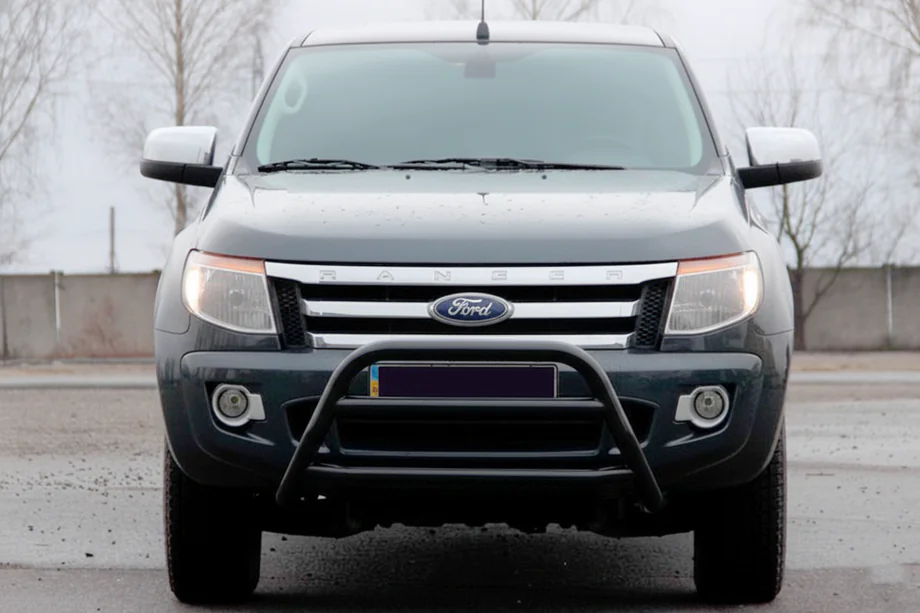 Ford Ranger 2011–2022 Frontschutzbügel WT022 Schwarz (Edelstahl) Image