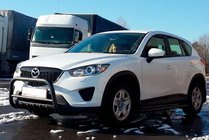 Mazda CX-5 2012-2017 Frontschutzbügel WT021 Schwarz (Edelstahl) Foto 2
