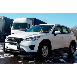 Frontschutzbügel WT021 Schwarz (Edelstahl) Mazda CX-5 2012-2017 Foto 2