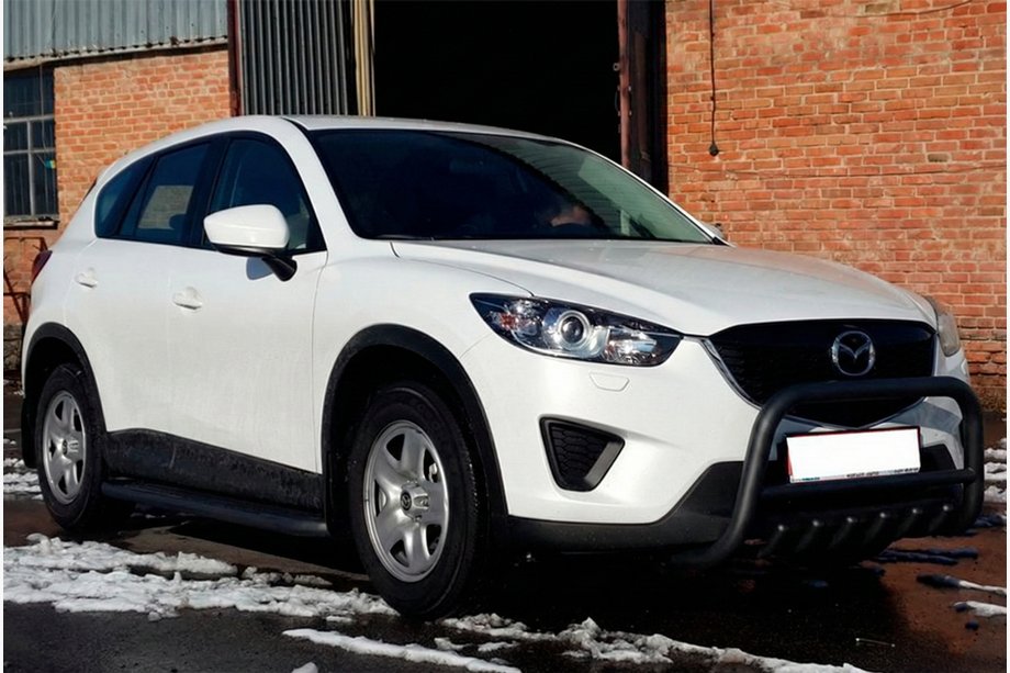 Mazda CX-5 2012-2017 Frontschutzbügel WT021 Schwarz (Edelstahl) Image