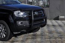 Volkswagen Amarok 2010-2022 Frontbügel VL001 Schwarz (Edelstahl) Foto 4