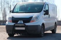 Nissan Primastar 2002-2014 Frontbügel QT-Spec Schwarz (Edelstahl) Foto 3