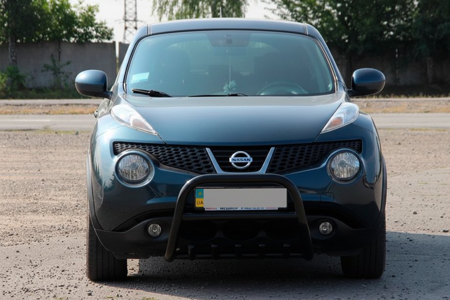 Nissan Juke 2010-2019 Frontbügel QT012 Schwarz (Edelstahl) Image