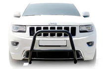 Jeep Grand Cherokee WK2 2010-2021 Frontbügel WT005 Schwarz Foto 1