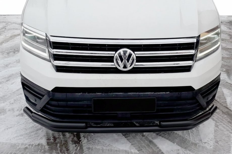 Volkswagen Crafter 2016- Frontschutzbügel ST085 Schwarz (Edelstahl) Foto 3