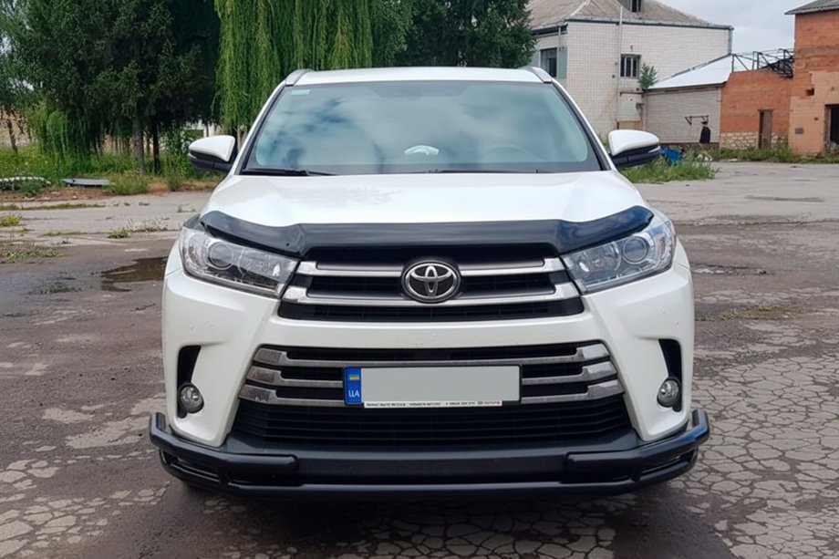 Toyota Highlander 2013-2019 Frontbügel ST-Special Black (Edelstahl) Image