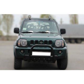 Frontbügel F2-01 Schwarz (Edelstahl) Suzuki Jimny 1998-2018 Foto 1